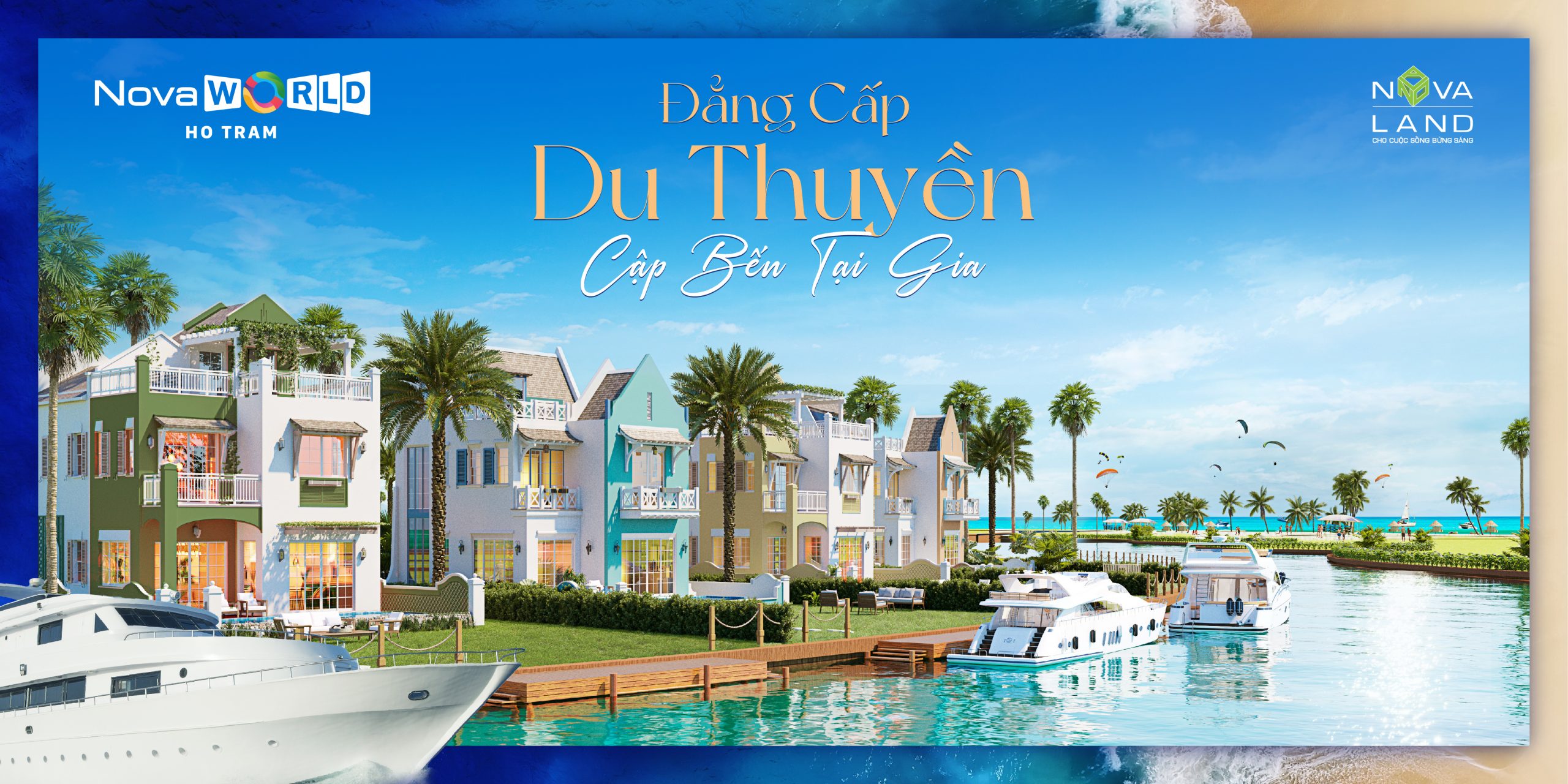 Novaworld Long Island Hồ Tràm - Nhà phố và biệt thự biển